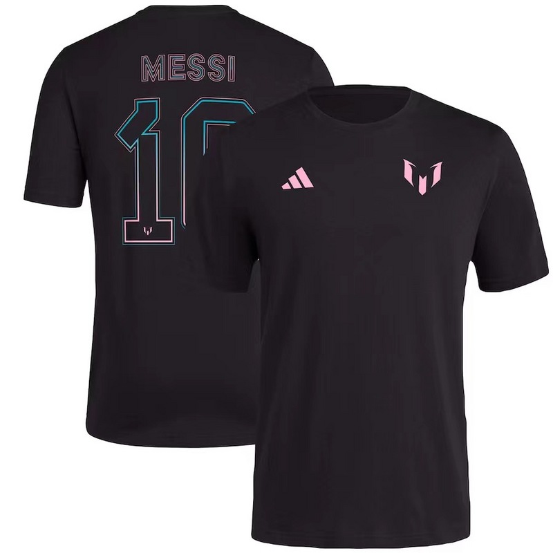AAA Quality Inter Miami 23/24 Messi 10 Black T-Shirt